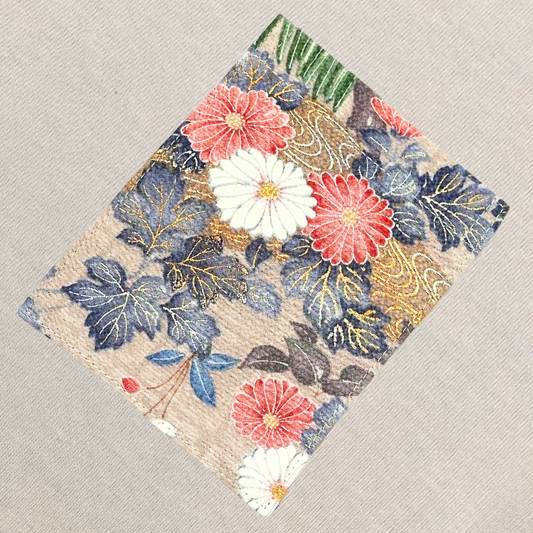 【Size:L】着物Tシャツ Beige 020