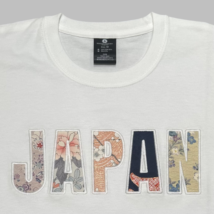【Size:M】Kimono JAPAN T-shirt White 02