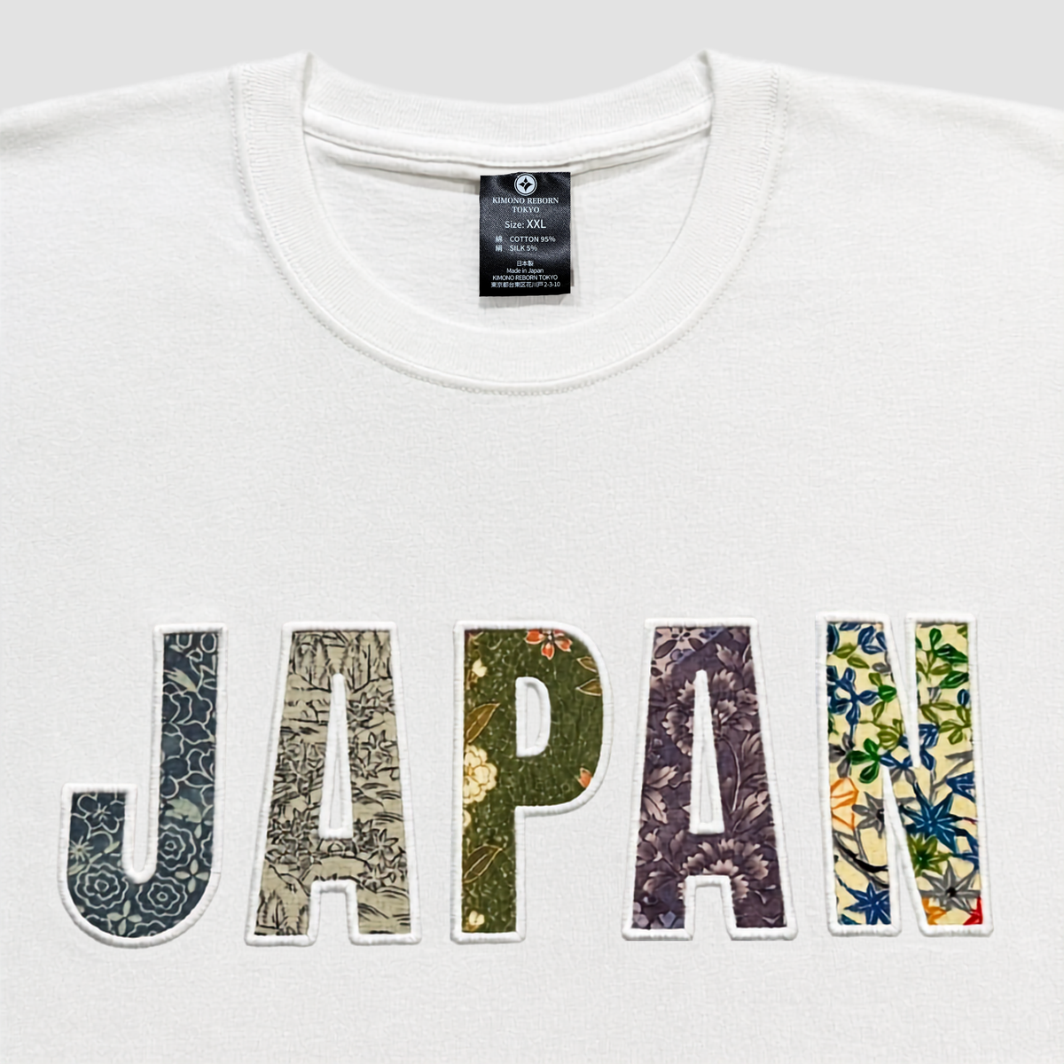 【Size:XL】着物 JAPAN Tシャツ White 17