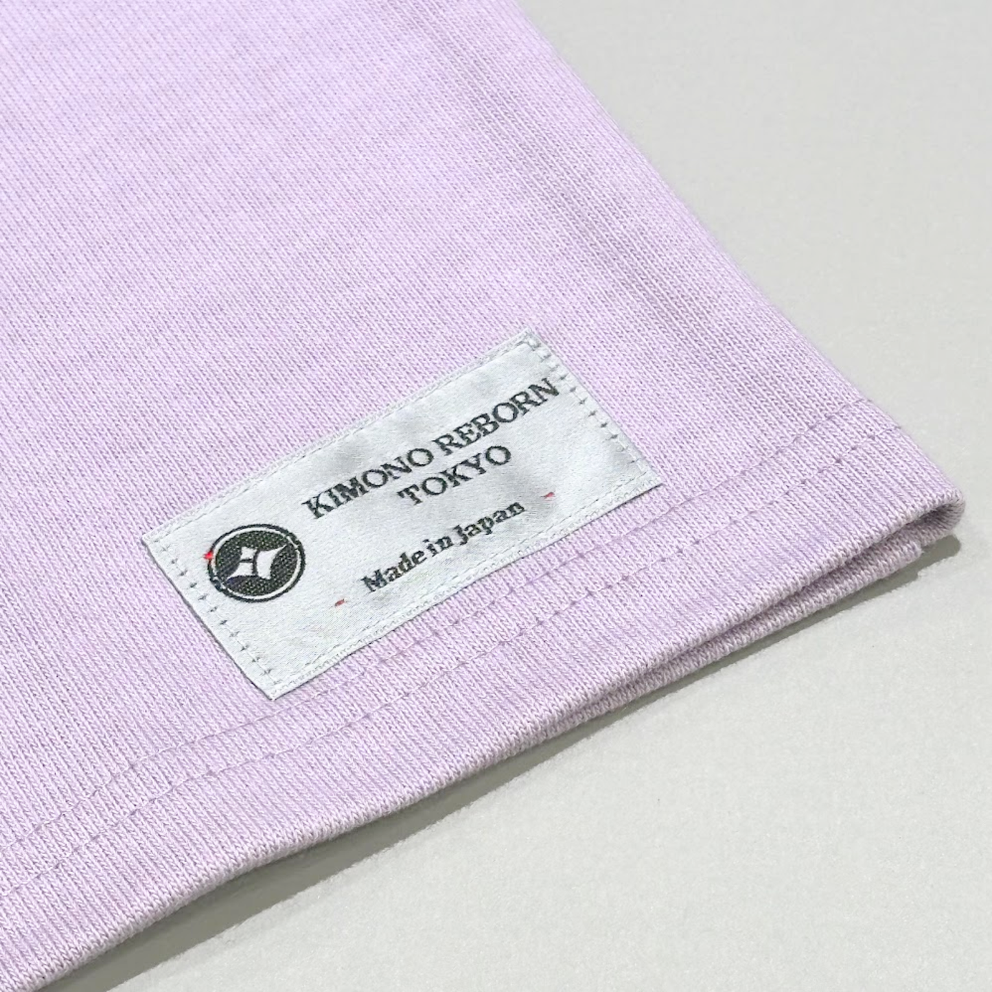 【Size:XXL】着物Tシャツ Purple 073