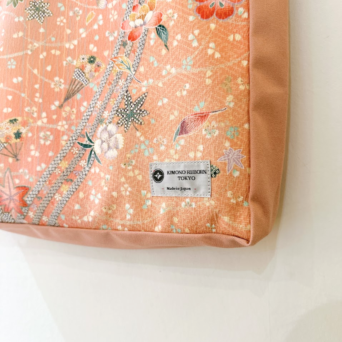 Kimono Tote with depth Pink 28