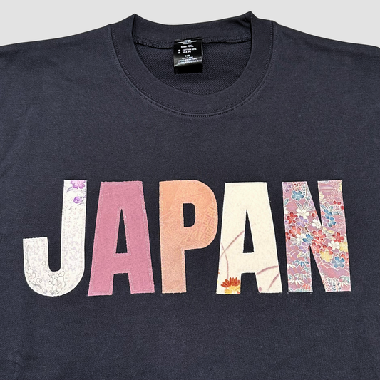 【Size:XXL】着物JAPANスウェット, Navy 03