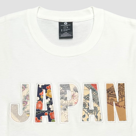 【Size:M】着物 JAPAN Tシャツ White 03