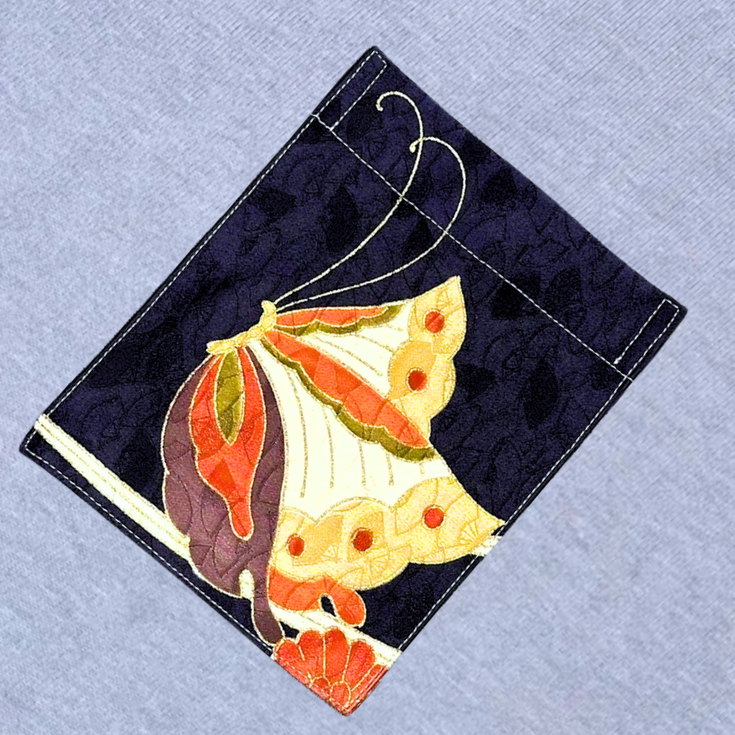 【Size:XL】Kimono T-shirt, Sky Blue 64
