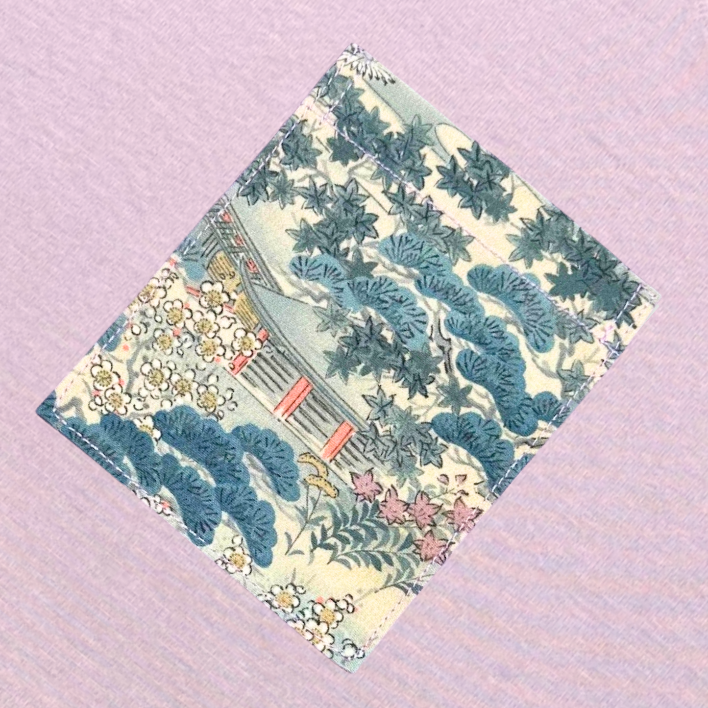 【Size:L】Kimono T-shirt, Purple 075
