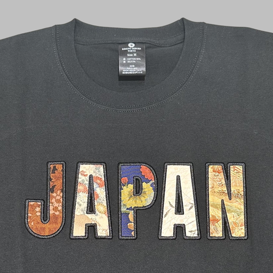【Size:M】着物 JAPAN Tシャツ Black 04