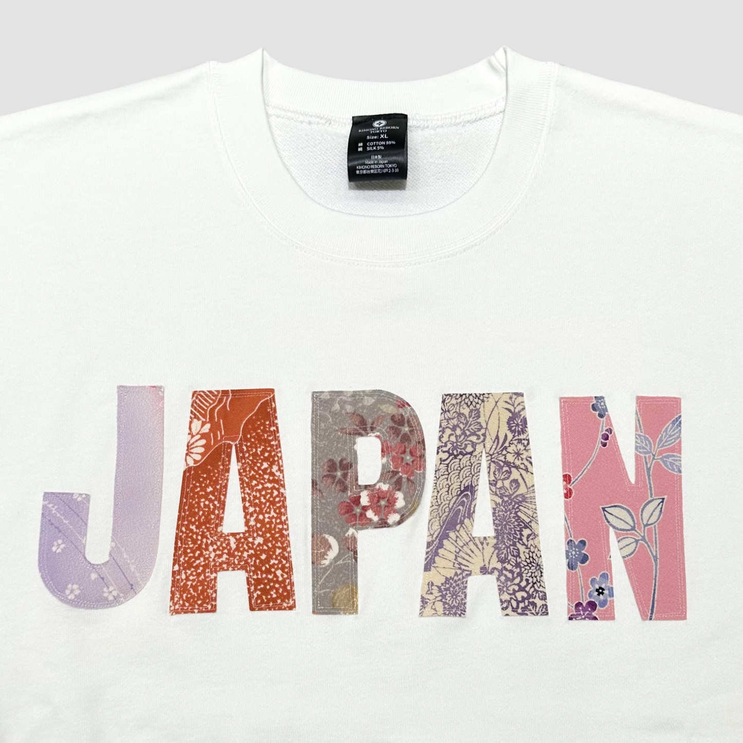 【Size:XL】着物JAPANスウェット White 05