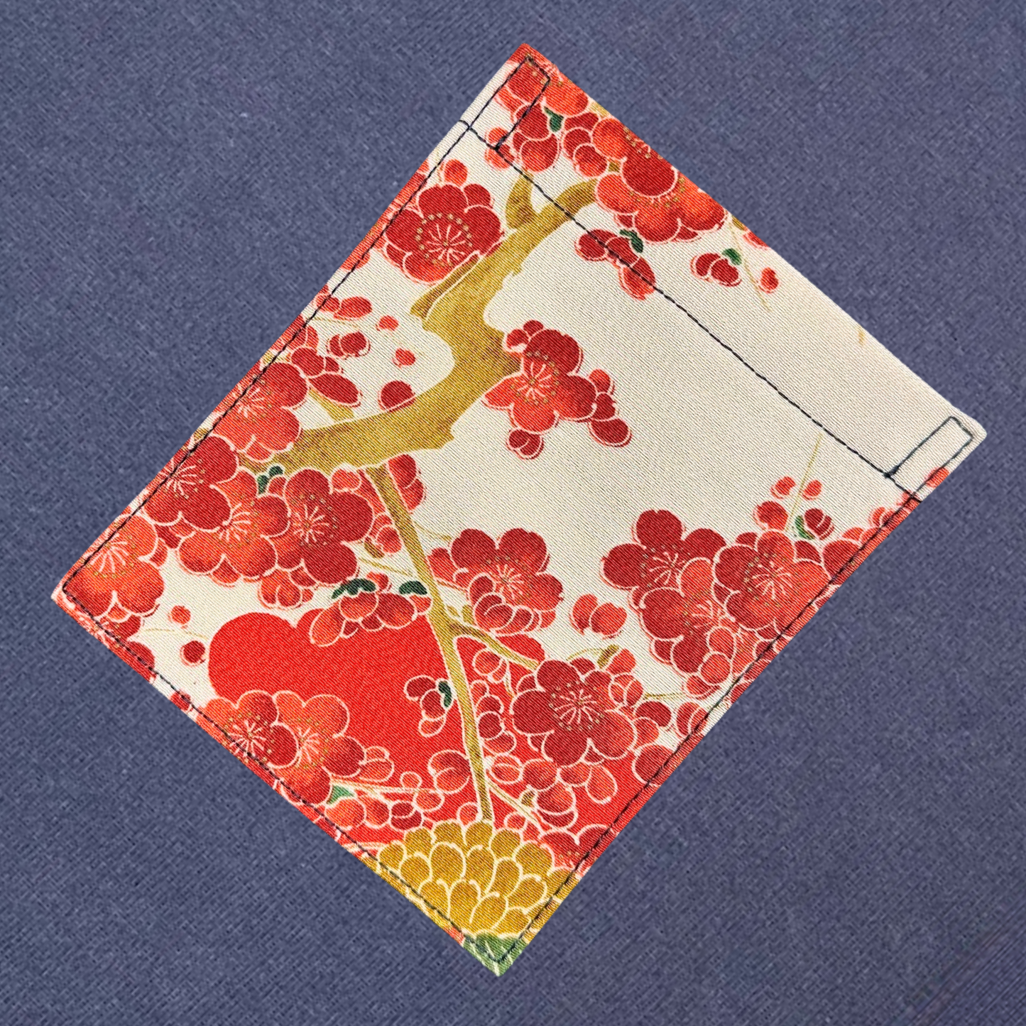 【Size:L】Kimono T-shirt, Navy 115