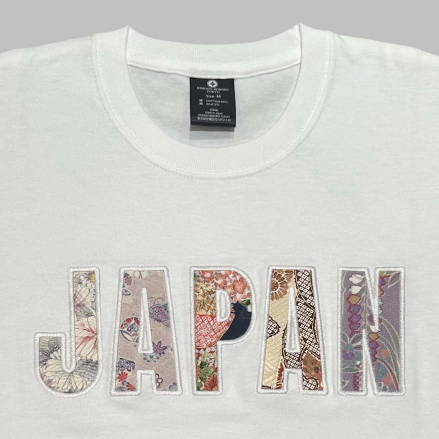 【Size:M】Kimono JAPAN T-shirt White 05