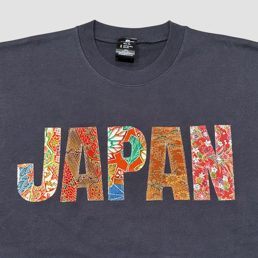 【Size:XL】着物JAPANスウェット, Navy 05
