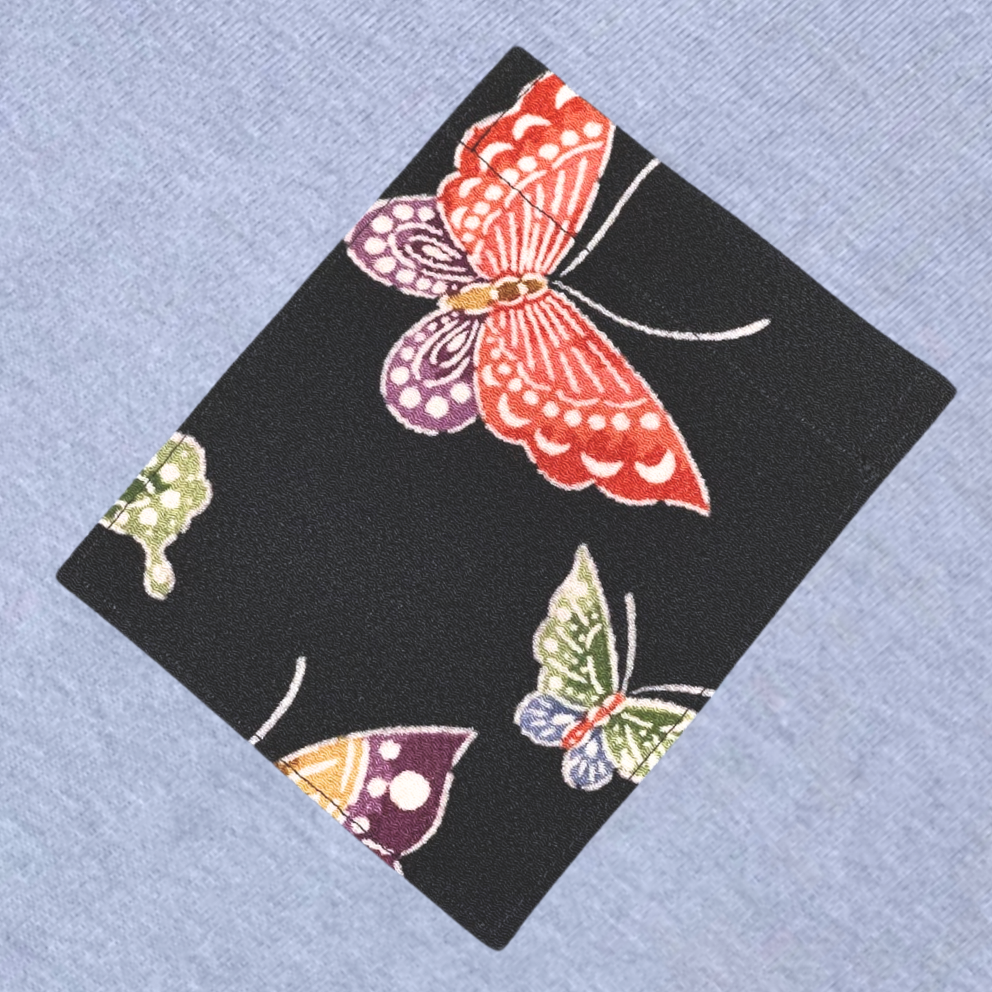 【Size:XL】Kimono T-shirt, Sky Blue 58