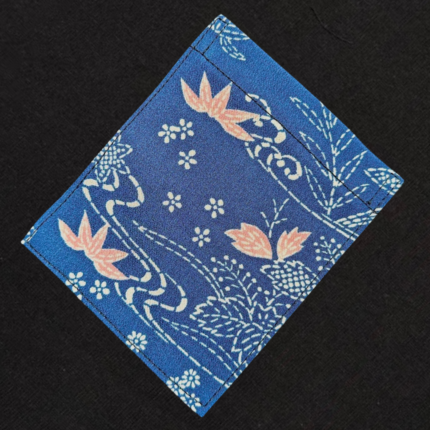 【Size:XL】Kimono T-shirt, Black 84