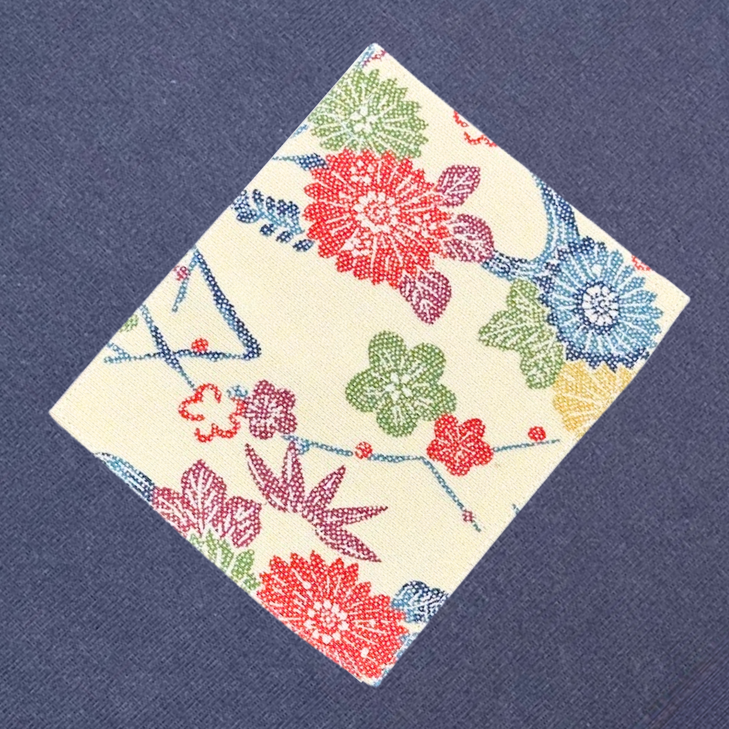 【Size:XL】着物Tシャツ Navy 087