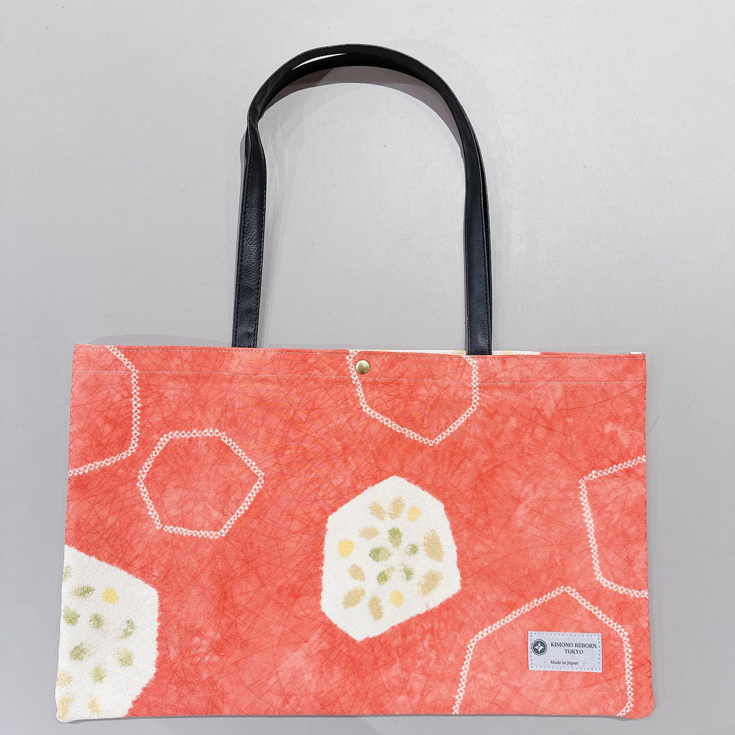 Kimono Tote Bag (w/button), 174