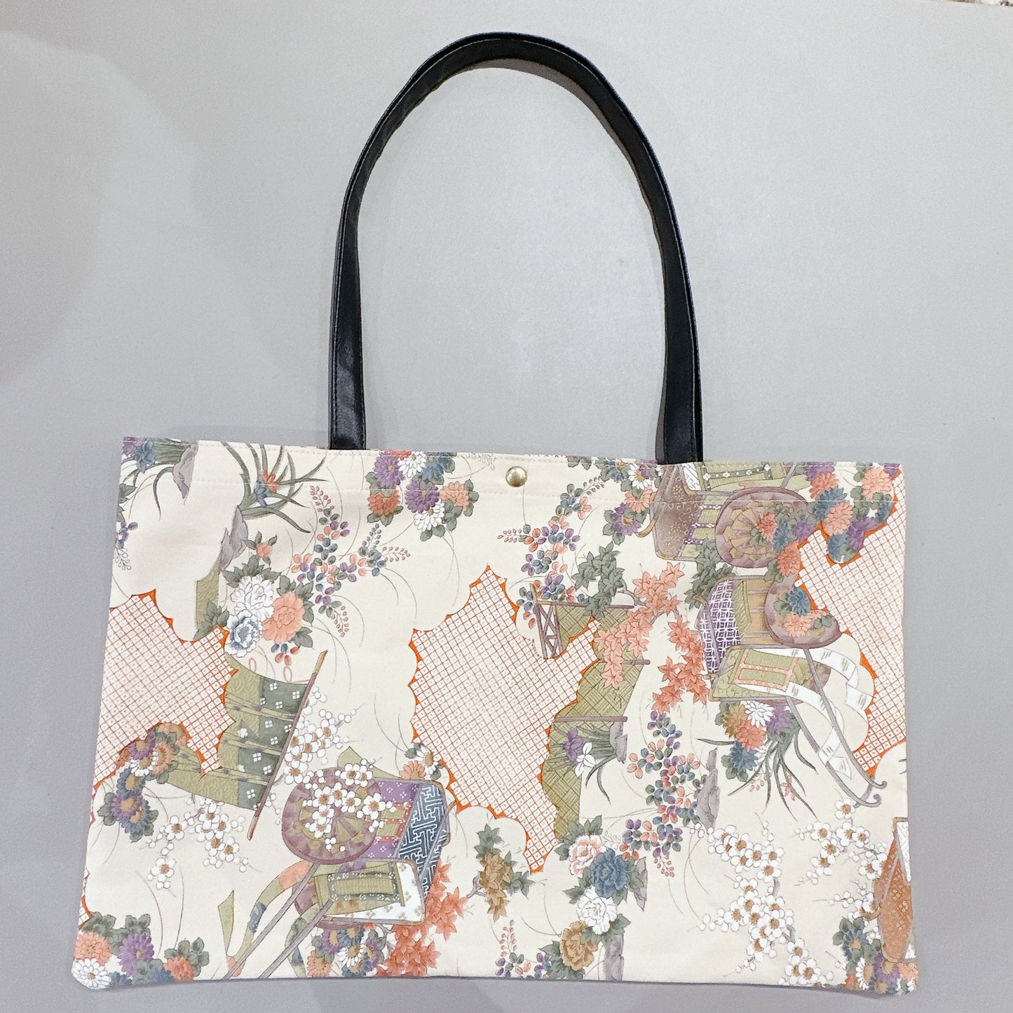 Kimono Tote Bag (w/button), 183