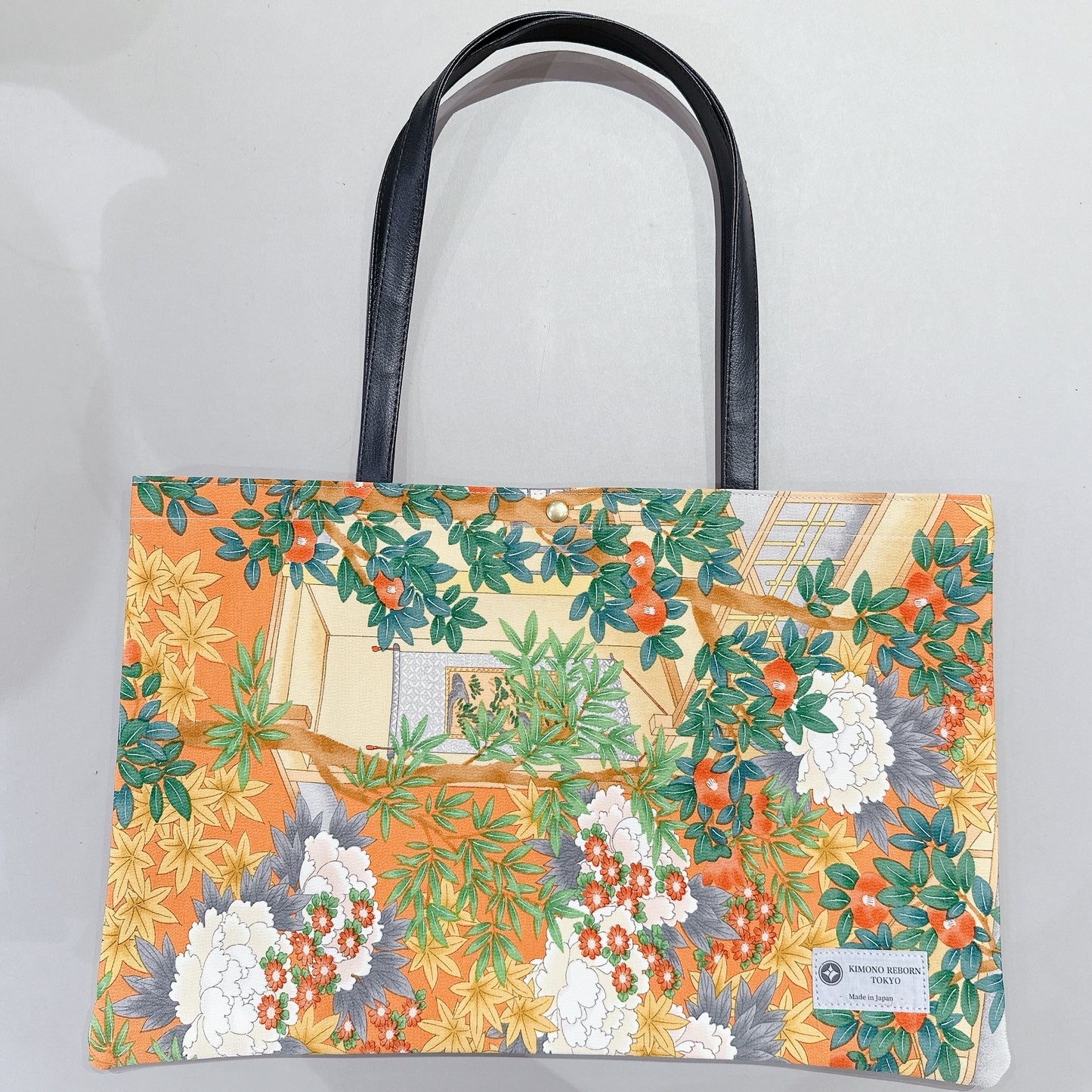 Kimono Tote Bag (w/button), 185