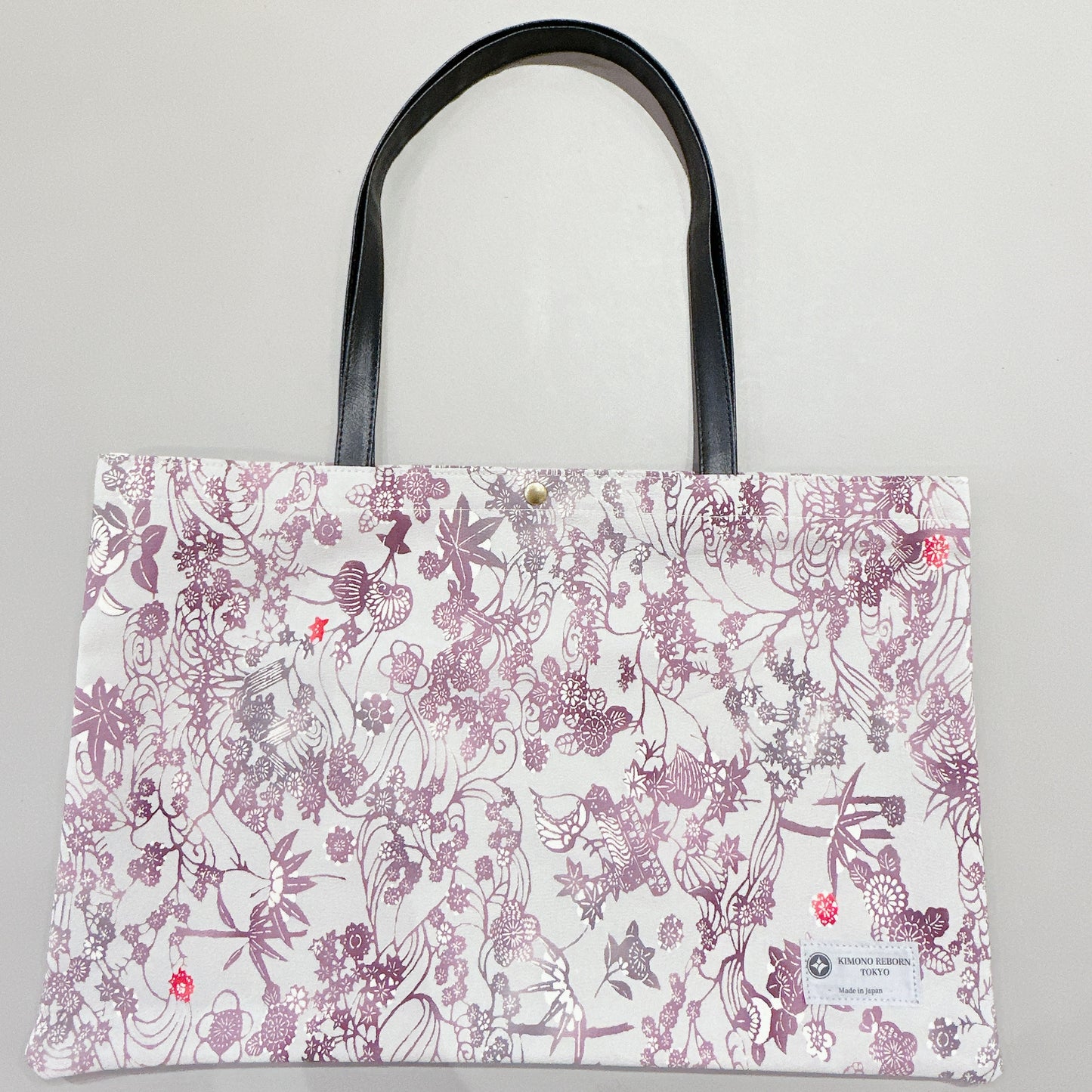 Kimono Tote Bag (w/button), 187