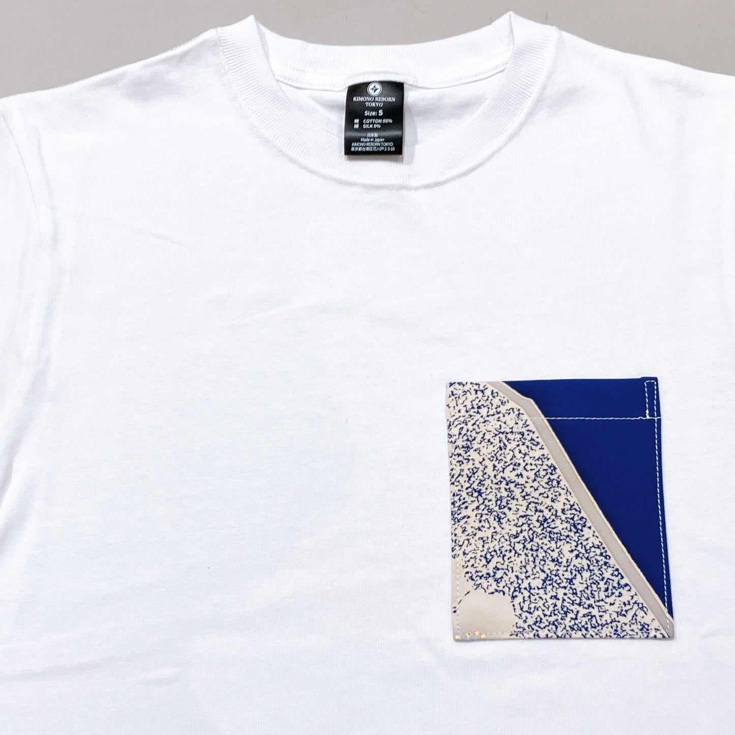 【Size: M】着物Tシャツ　White 03