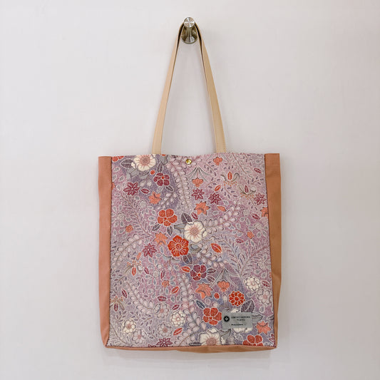 Kimono Tote with depth Pink 17