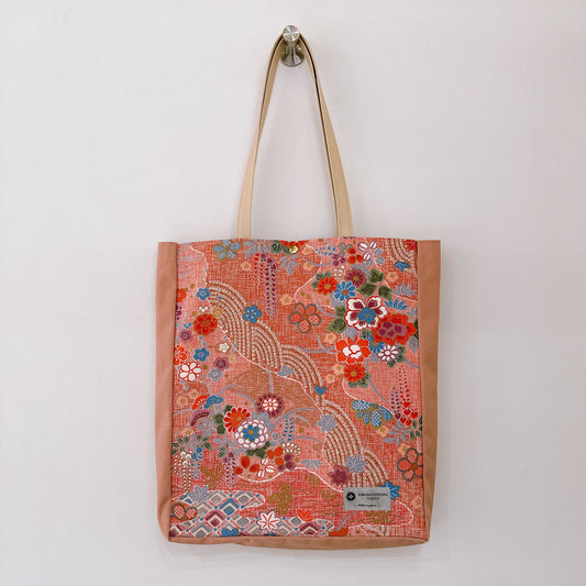 Kimono Tote with depth Pink 20