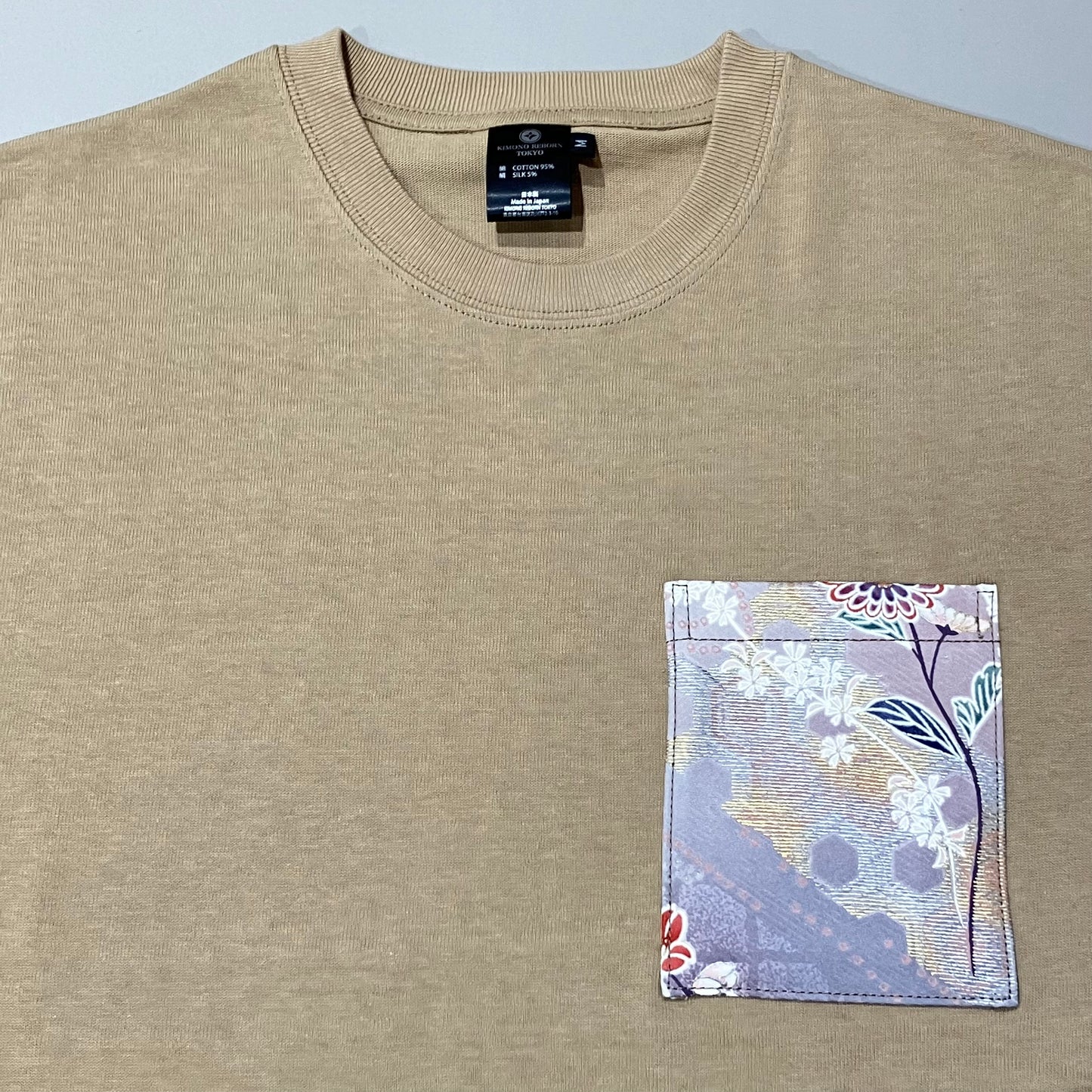 【Size:M】Kimono T-shirt, Sand Khaki 23