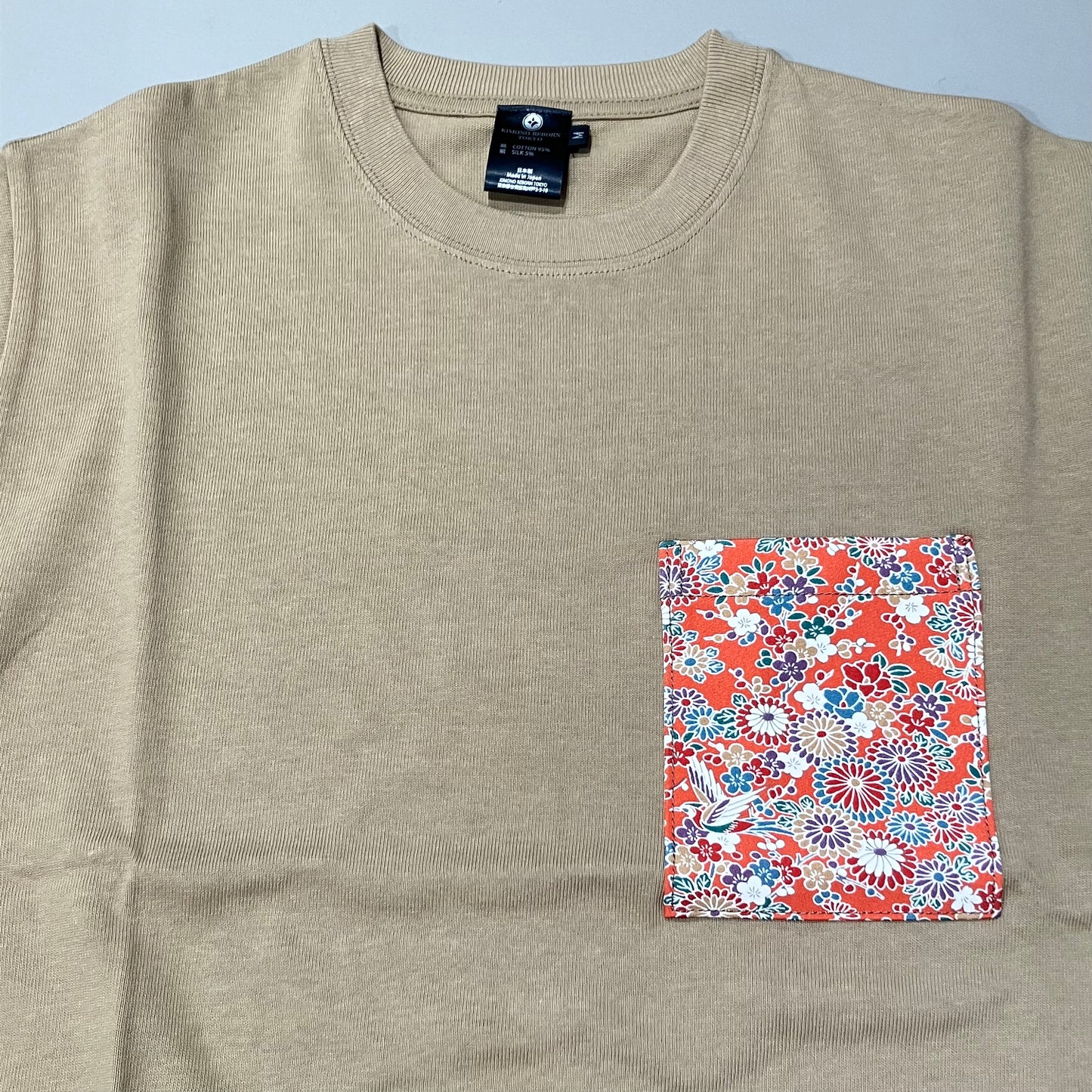 【Size:M】Kimono T-shirt, Sand Khaki 24