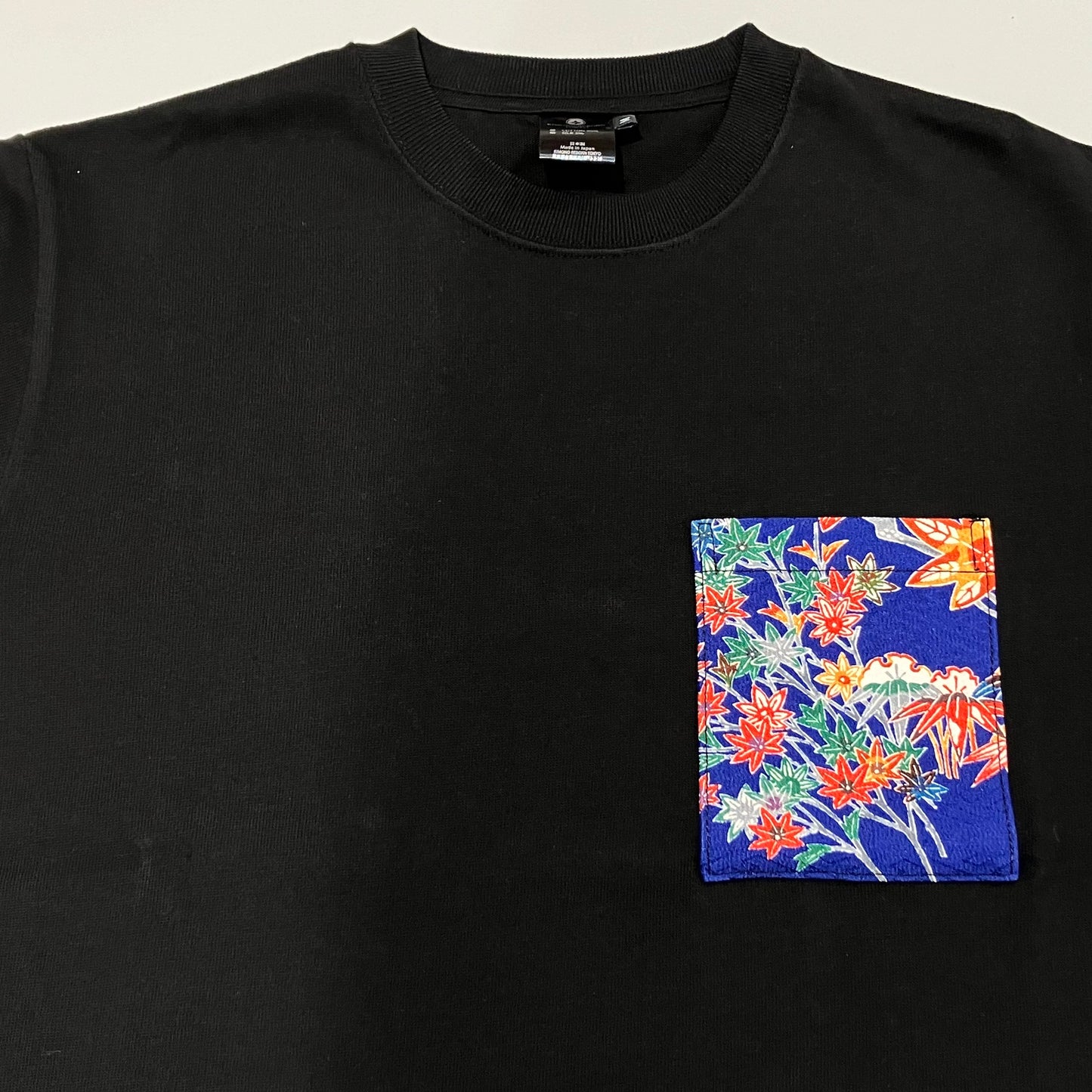 【Size:M】Kimono T-shirt, Black 15