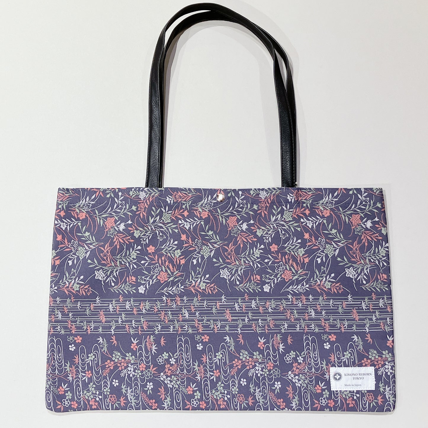 Kimono Tote Bag (w/button), 71