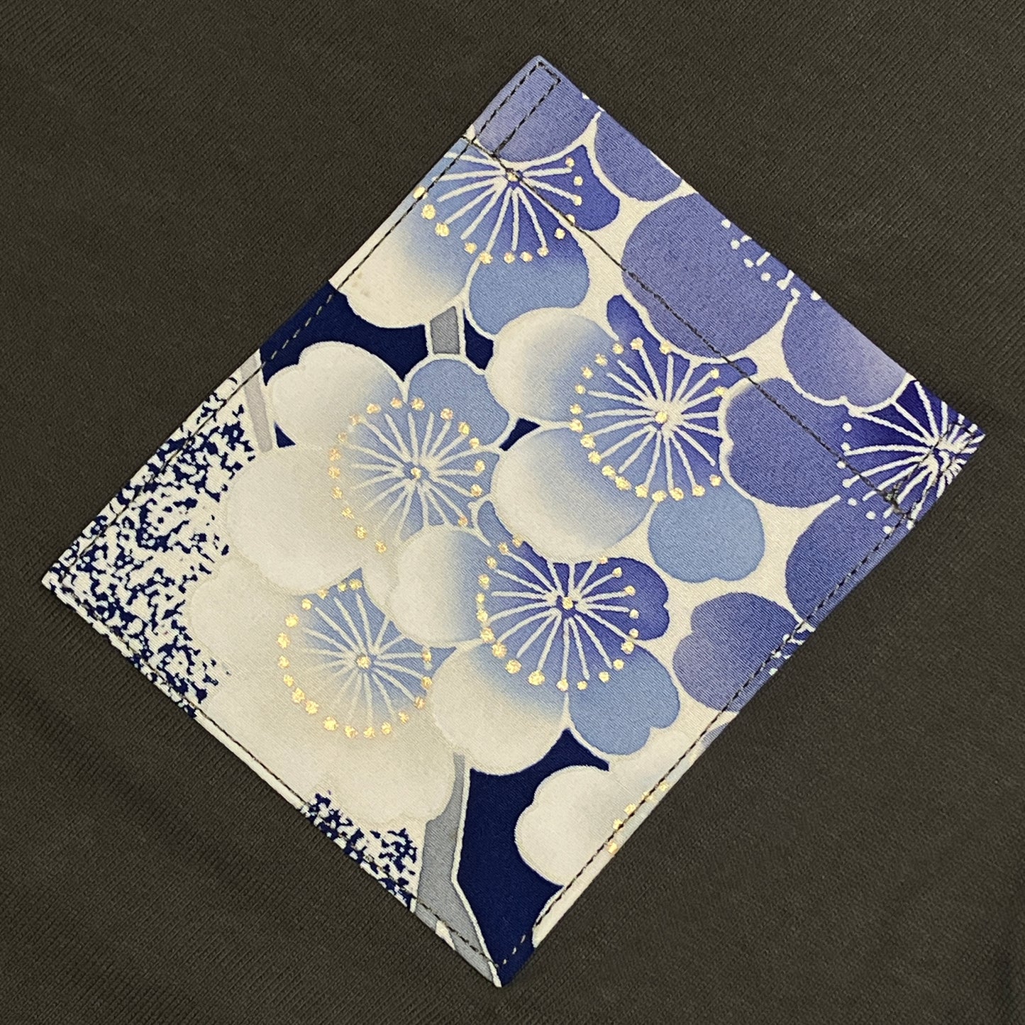 【Size:S】着物Tシャツ  Olive 051