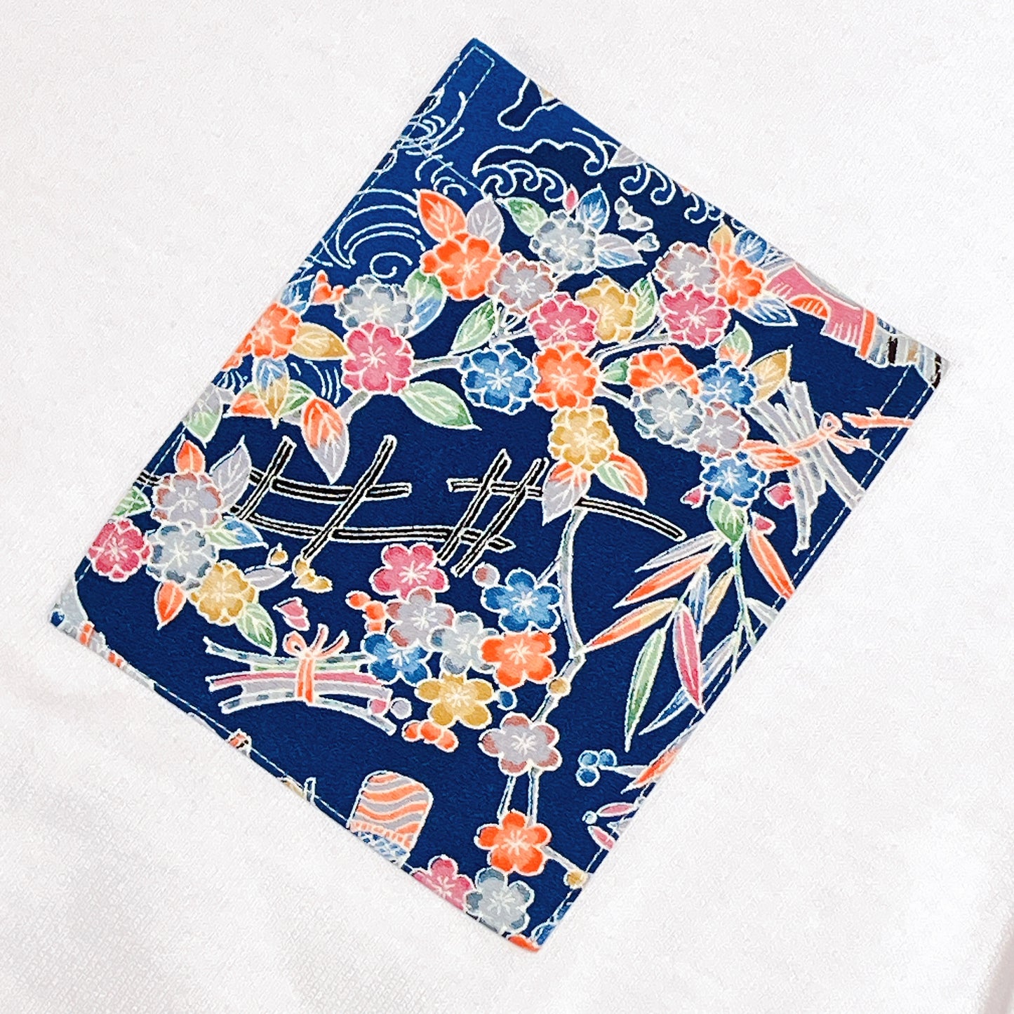 【Size:L】Kimono T-shirt, White 053