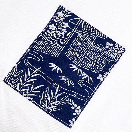 【Size:XL】Kimono T-shirt, White 055