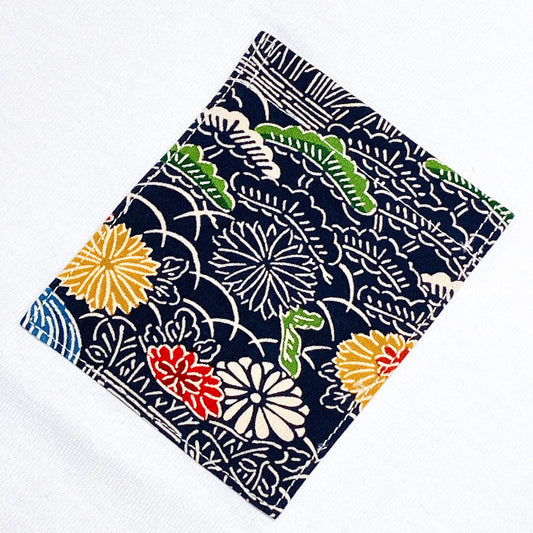 【Size:XL】Kimono T-shirt, White 057