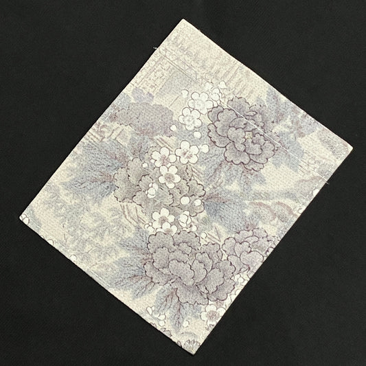 【Size:XXL】Kimono T-shirt, Black 050