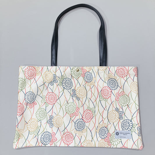 Kimono Tote Bag (w/button), 124