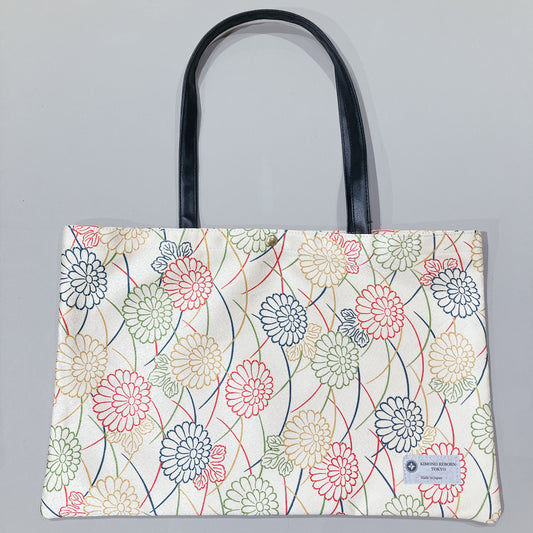 Kimono Tote Bag (w/button), 125