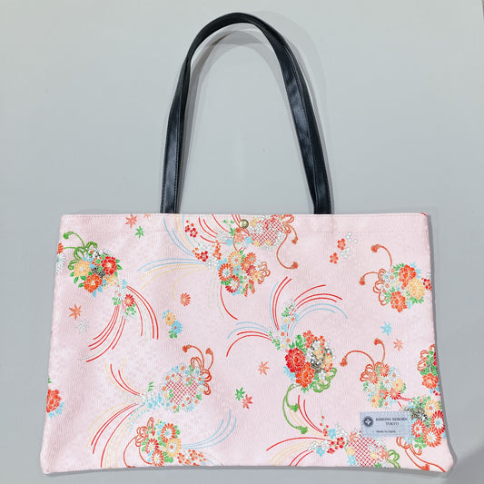 Kimono Tote Bag (w/button), 132