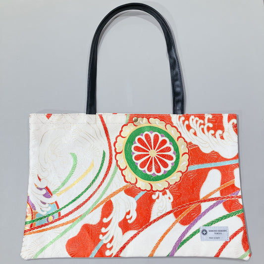 Kimono Tote Bag (w/button), 136