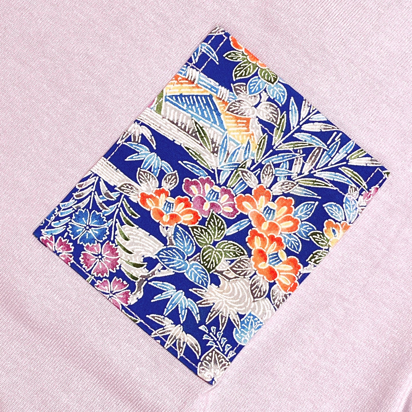 【Size:L】Kimono T-shirt, Purple 056