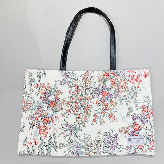 Kimono Tote Bag (w/button), 140