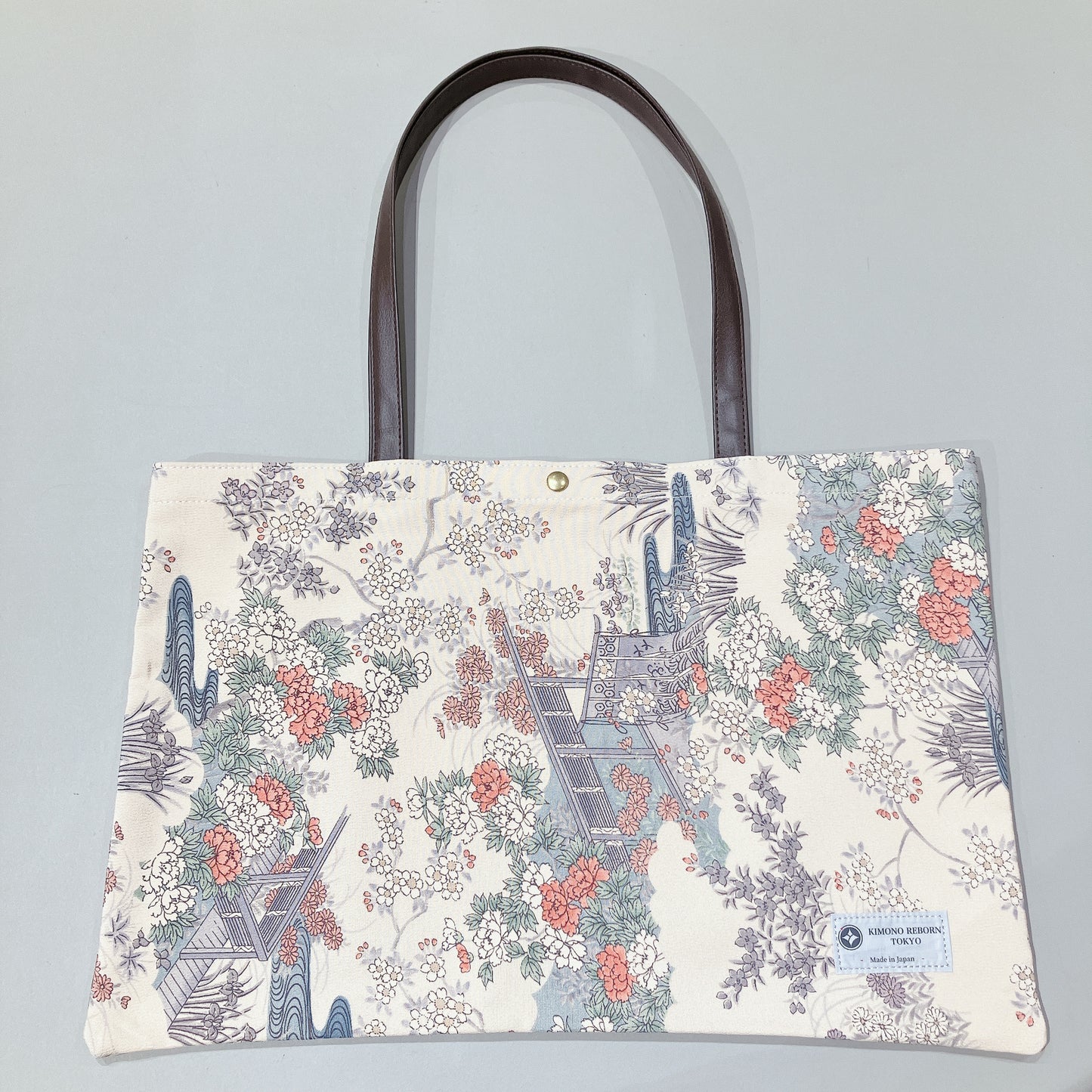 Kimono Tote Bag (w/button), 152