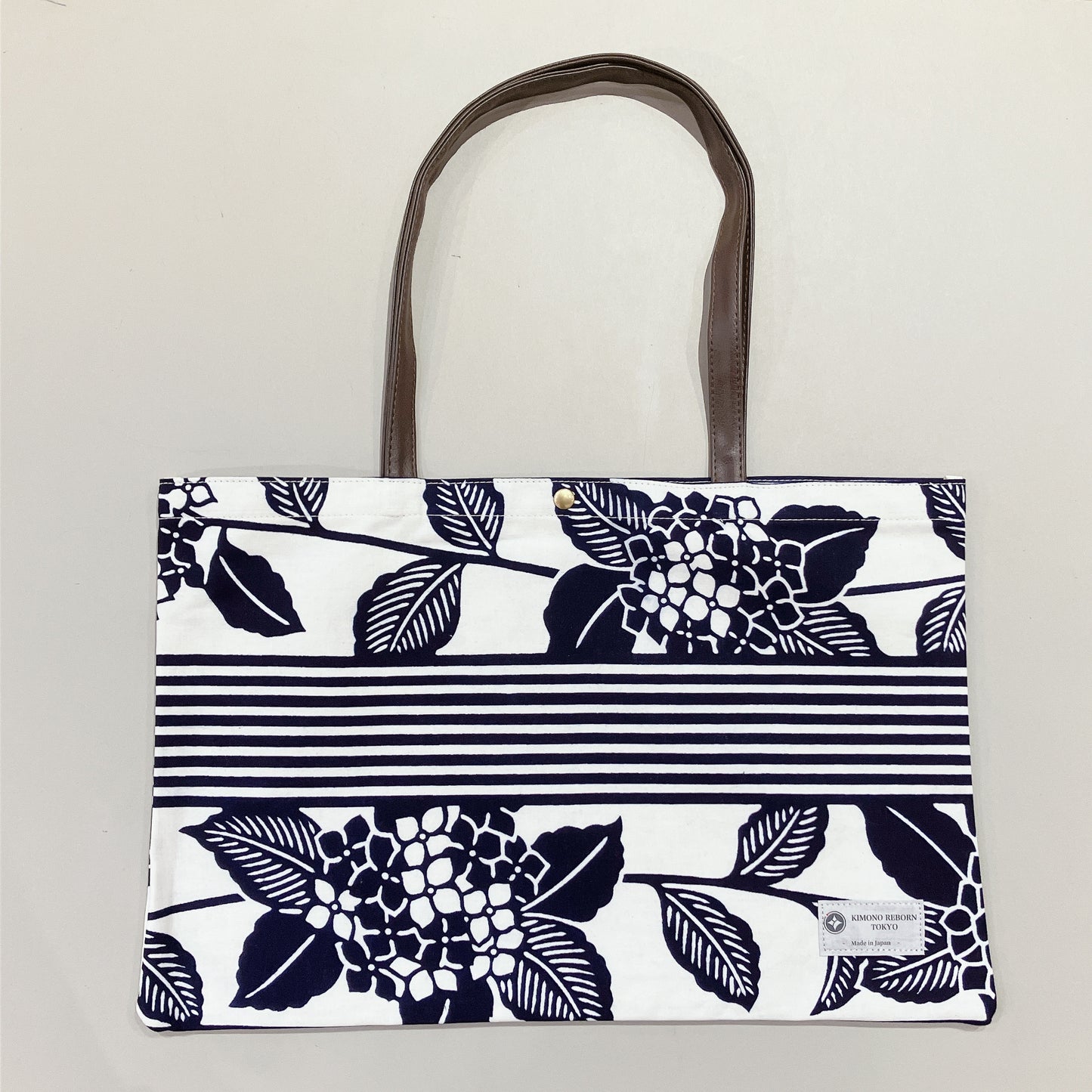 Kimono Tote Bag (w/button), 164