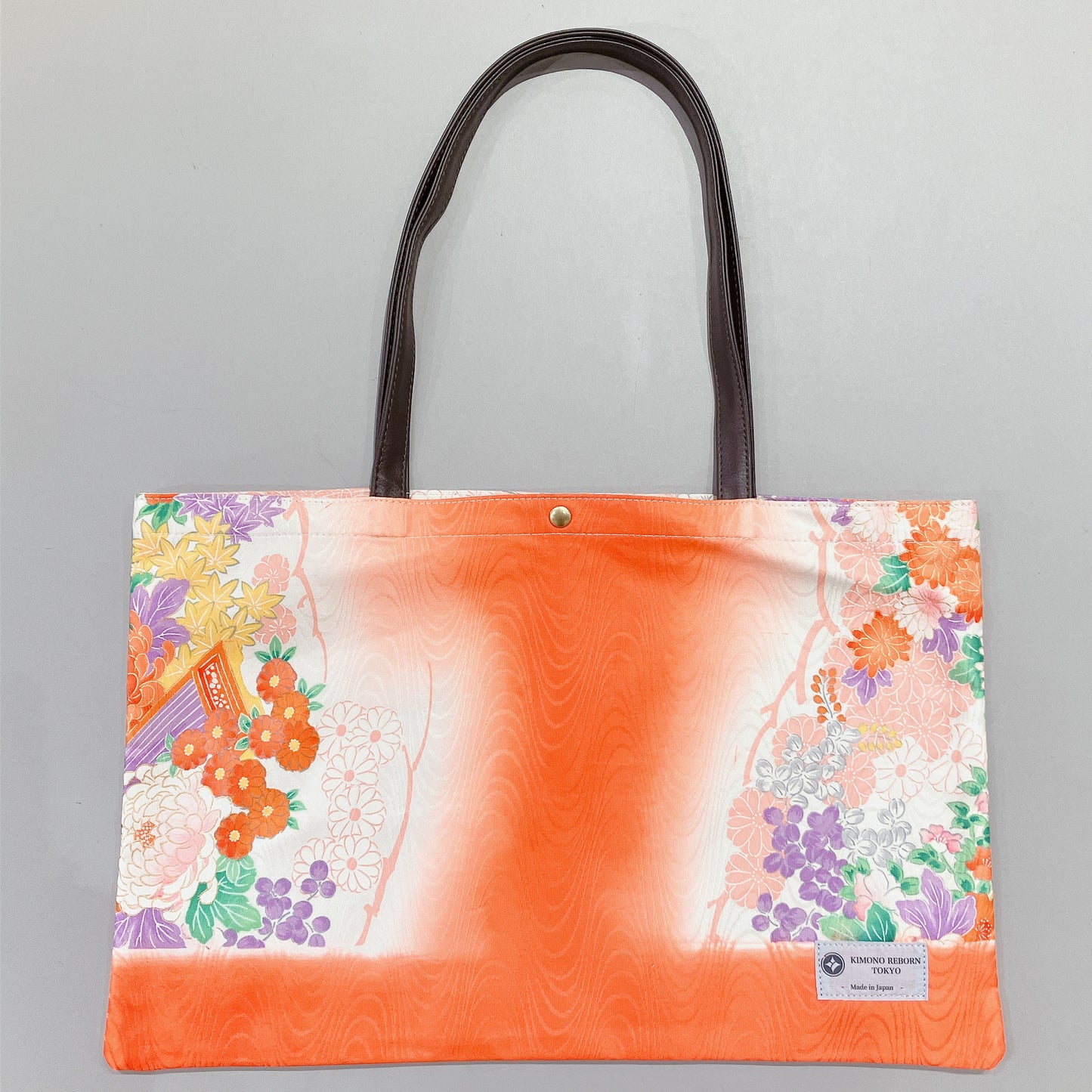 Kimono Tote Bag (w/button), 165