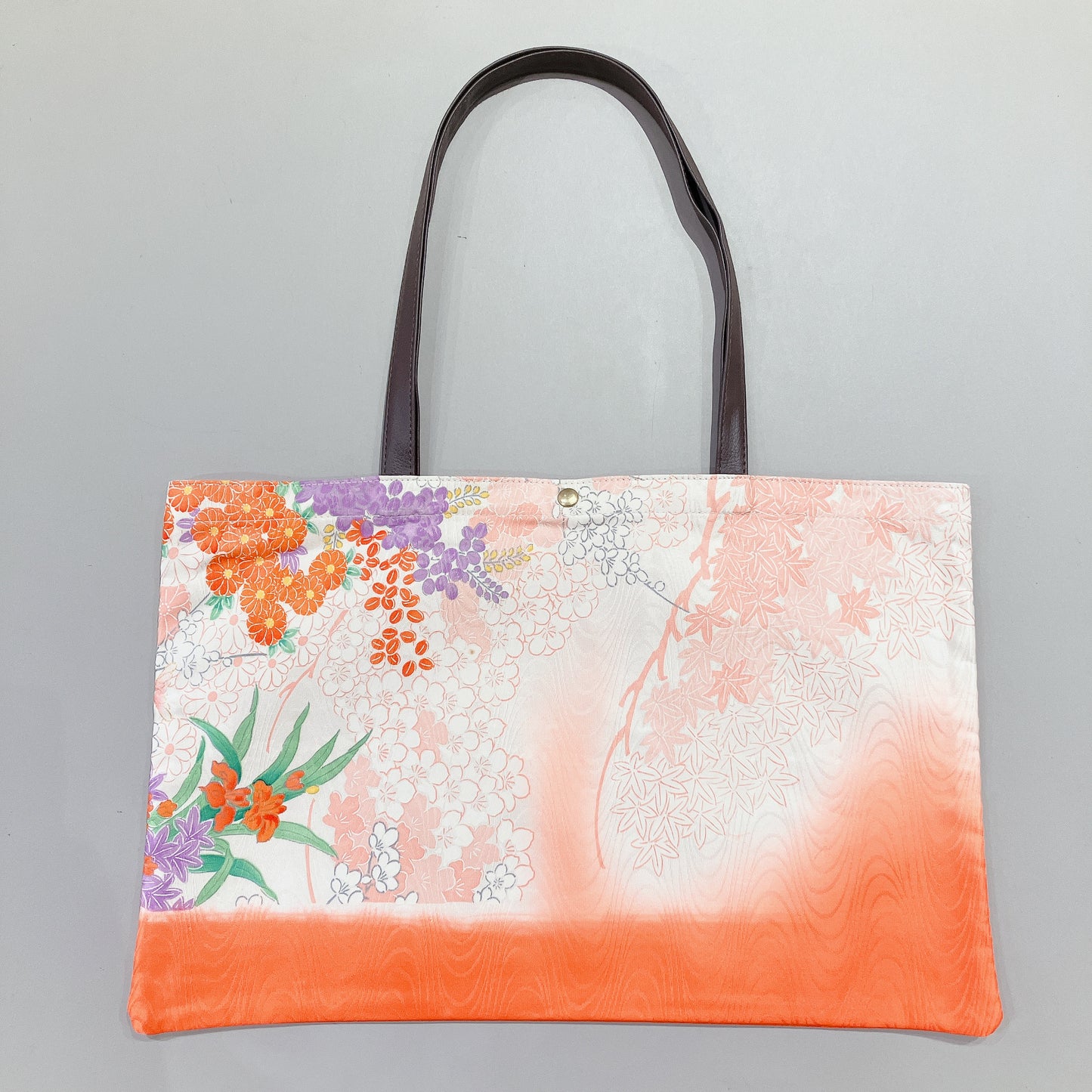 Kimono Tote Bag (w/button), 165