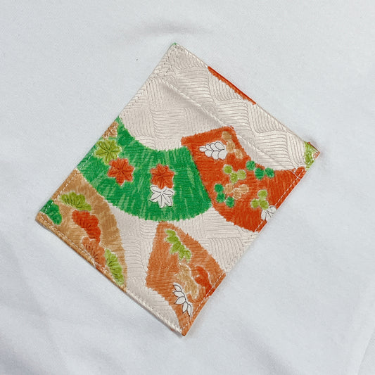 【Size:3XL】Kimono T-shirt, White 18A