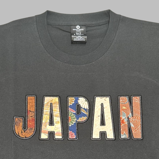 【Size:M】着物 JAPAN Tシャツ Black 05
