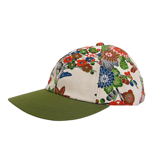着物キャップ　Olive 003