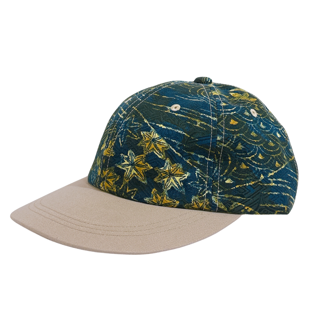 着物キャップ　Olive 003