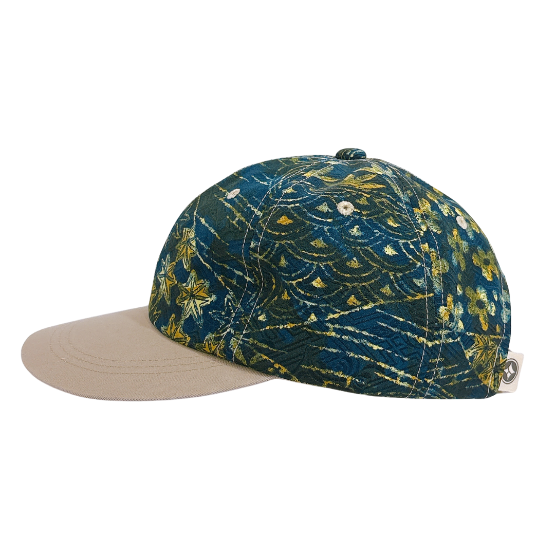 着物キャップ　Olive 003